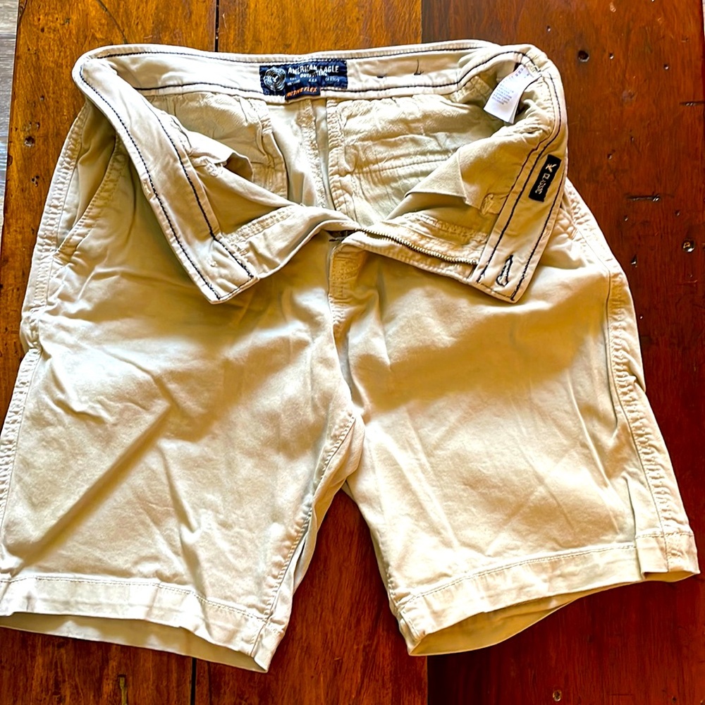 American Eagle 🦅 MEN'S SHORTS - Active Flex- Classic - khaki
